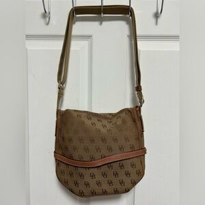 Dooney & Bourke VTG Brown Crossbody Bag